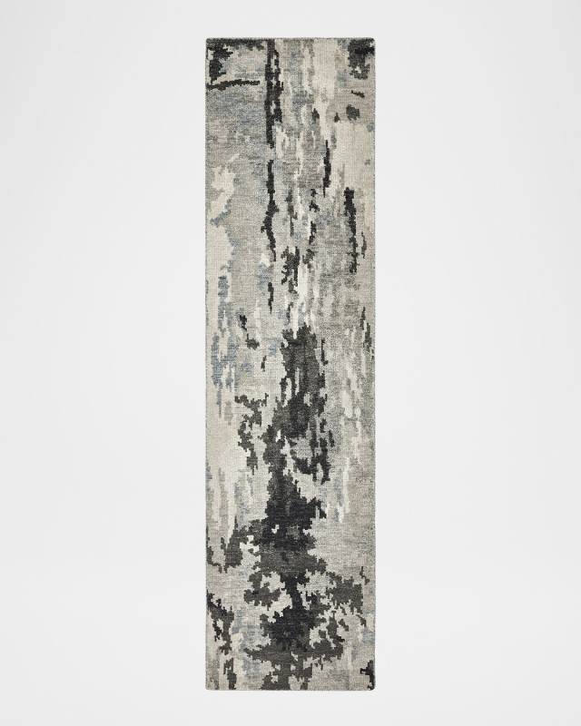 Winston Hand-Knotted Runner, 3' x 10'